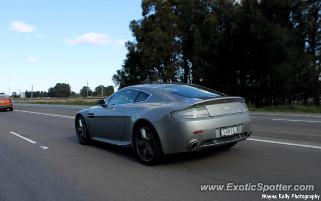 Aston Martin Vantage spotted in Newcastle, Australia