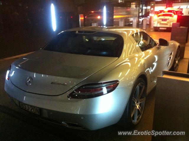 Mercedes SLS AMG spotted in Sydney, Australia