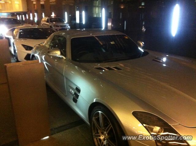 Mercedes SLS AMG spotted in Sydney, Australia