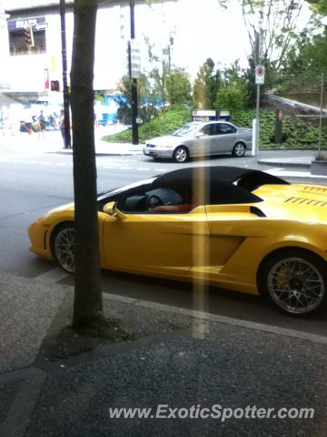 Lamborghini Gallardo spotted in Vancouver, Canada
