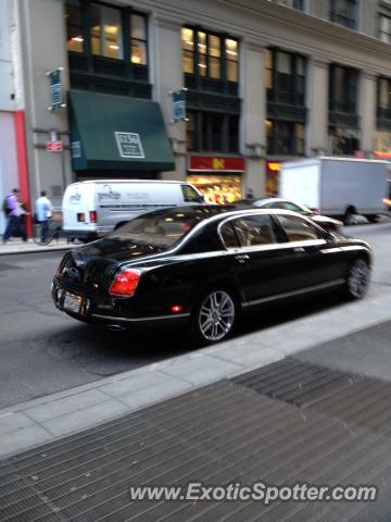 Bentley Continental spotted in New York City, New York