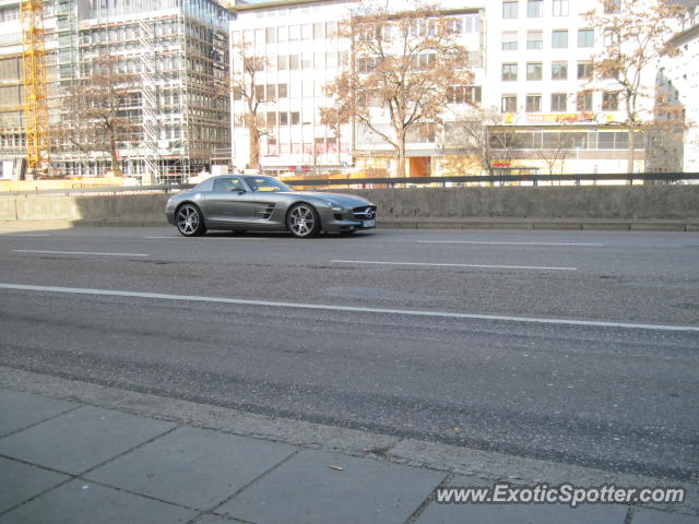 Mercedes SLS AMG spotted in Stuttgart, Germany