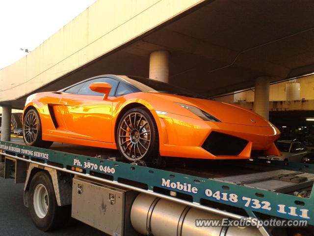 Lamborghini Gallardo spotted in Gold Coast, Australia