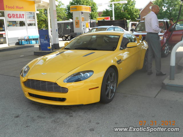 Aston Martin Vantage spotted in Northfield, Illinois