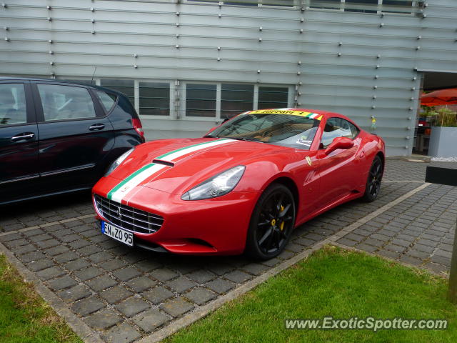 Ferrari California spotted in Dortmund, Germany