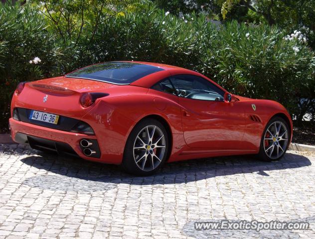Ferrari California spotted in Albufeira, Portugal