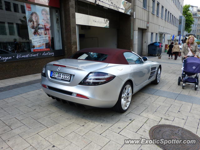 Mercedes SLR spotted in Dortmund, Germany