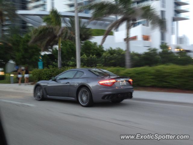 Maserati GranTurismo spotted in Sunny Isles Bch, Florida