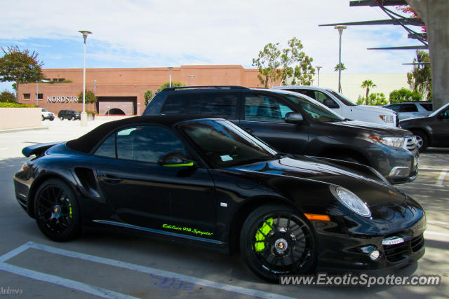 Porsche 911 Turbo spotted in Costa Mesa, California