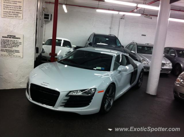 Audi R8 spotted in New York, New York