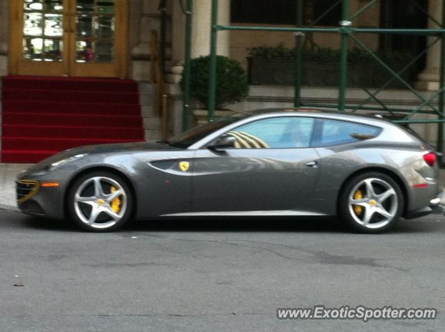 Ferrari FF spotted in New York, New York