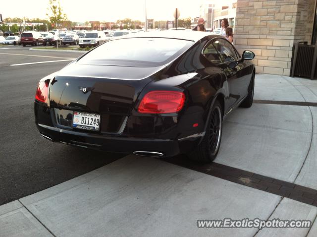 Bentley Continental spotted in Indianapolis, Indiana