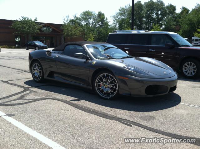 Ferrari F430 spotted in Carmel, Indiana