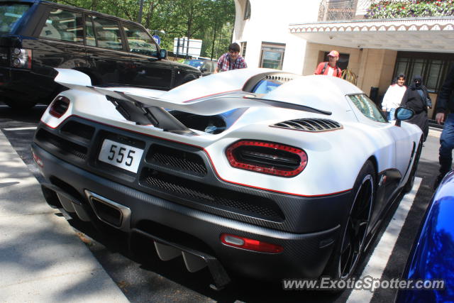 Koenigsegg Agera R spotted in London, United Kingdom