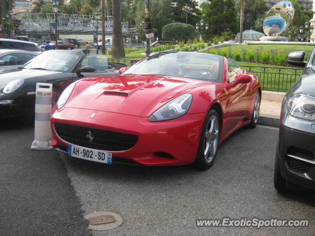 Ferrari California spotted in Montecarlo, Monaco