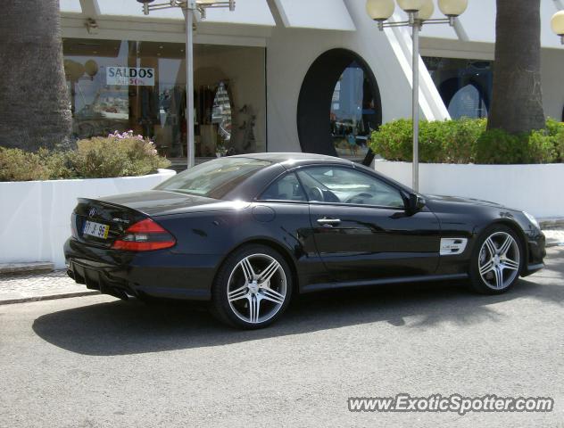 Mercedes SL 65 AMG spotted in Vilamoura, Portugal