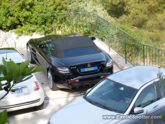 Mercedes SLR spotted in Eze, France