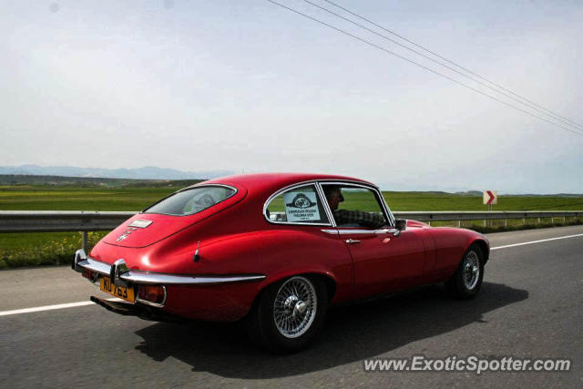 Jaguar E-Type spotted in Famagusta, Cyprus