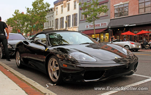 Ferrari 360 Modena spotted in Red Bank, New Jersey