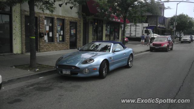 Aston Martin DB7 spotted in Long Beach, New York