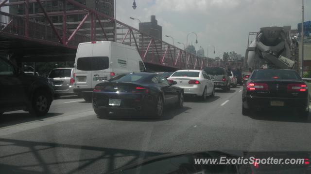 Aston Martin Vantage spotted in Brooklyn, New York