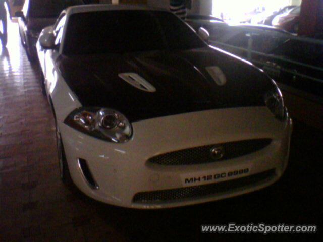 Jaguar XKR spotted in Pune, India