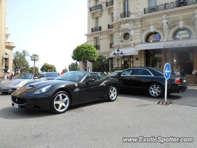 Ferrari California spotted in Monte Carlo, Monaco