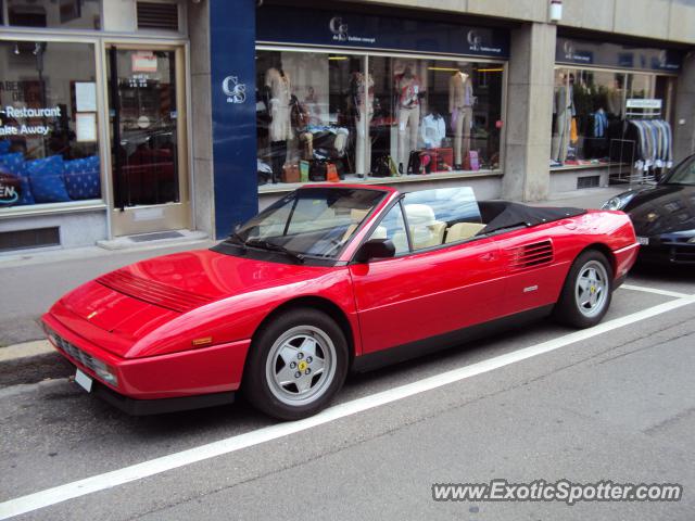 Ferrari Mondial spotted in Zurich, Switzerland