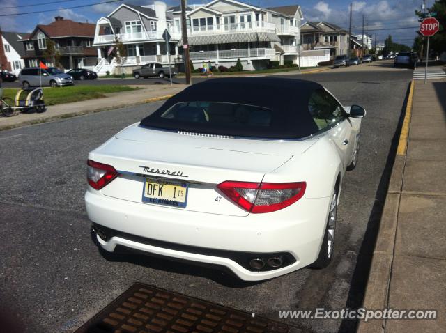 Maserati GranCabrio spotted in Ocean City, New Jersey