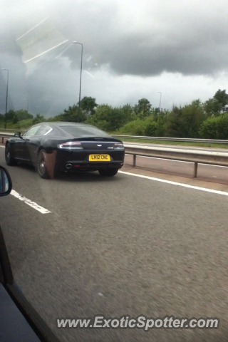 Aston Martin Rapide spotted in Wales, United Kingdom