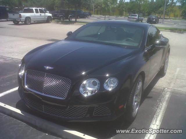 Bentley Continental spotted in Bonita Springs, Florida