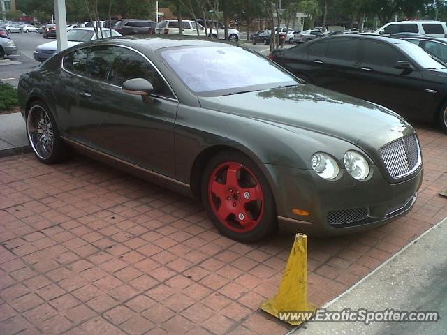 Bentley Continental spotted in Tampa, Florida