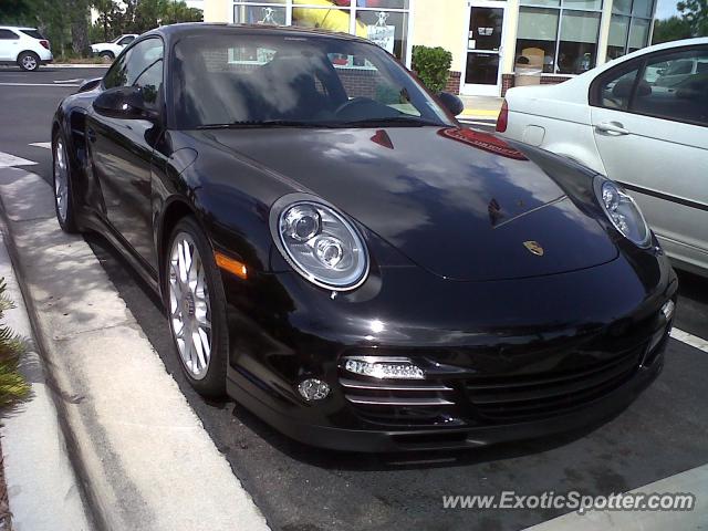 Porsche 911 Turbo spotted in Estero, Florida