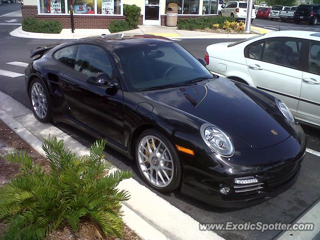 Porsche 911 Turbo spotted in Estero, Florida
