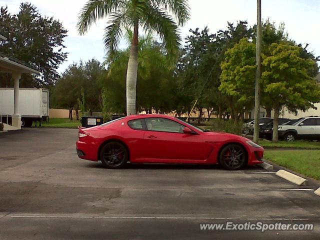 Maserati GranTurismo spotted in Estero, Florida