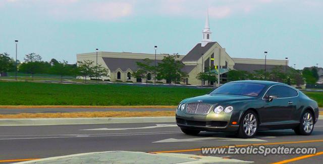 Bentley Continental spotted in Fishers, Indiana