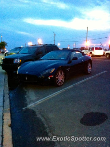 Maserati GranTurismo spotted in Beach Haven, New Jersey