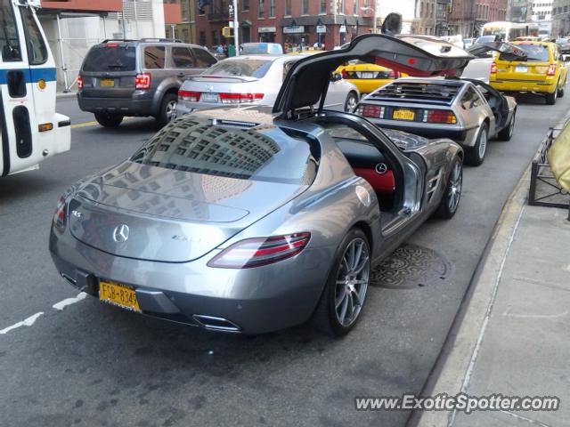 Mercedes SLS AMG spotted in New York, New York