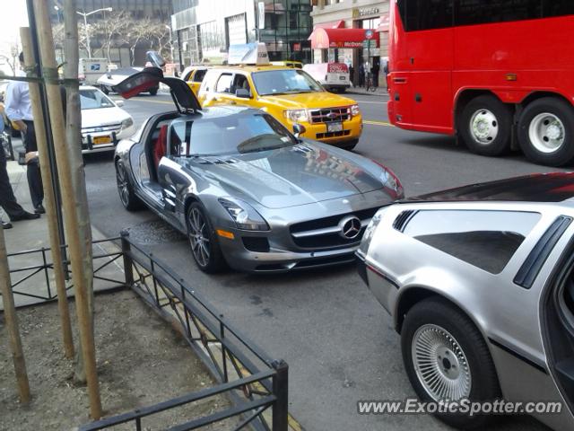 Mercedes SLS AMG spotted in New York, New York