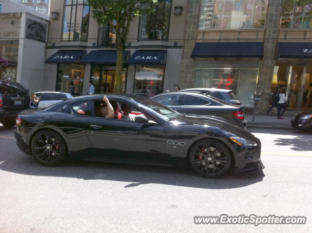 Maserati GranTurismo spotted in Vancouver B.C, Canada