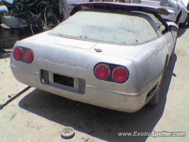 Callaway Z06 spotted in Jahra Scrap Yard, Kuwait