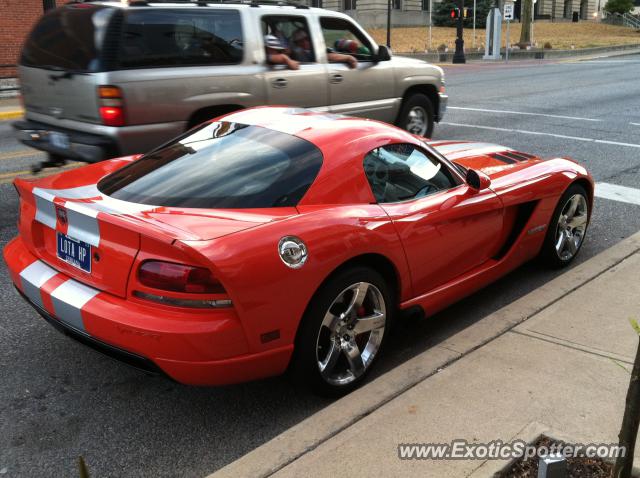 Dodge Viper spotted in Indianapolis, Indiana