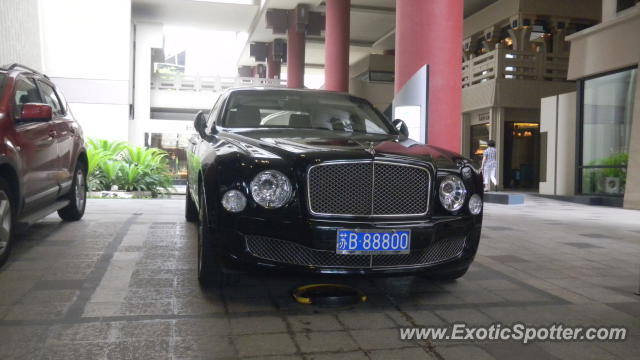 Bentley Mulsanne spotted in SHANGHAI, China