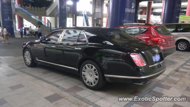 Bentley Mulsanne spotted in SHANGHAI, China