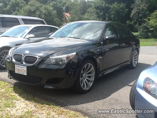 BMW M5 spotted in Brookline, Massachusetts