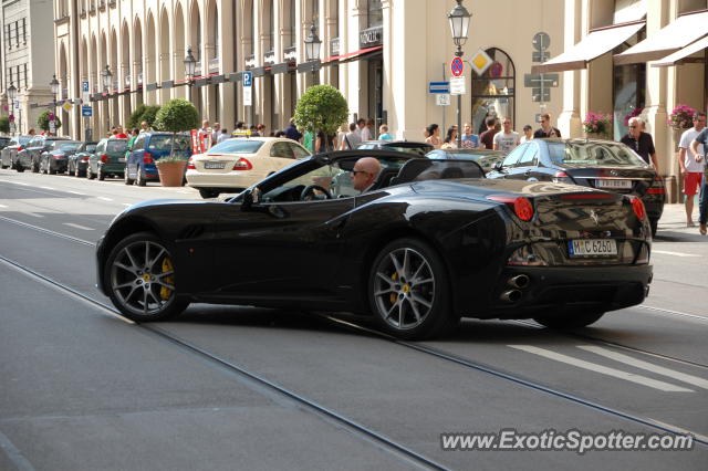 Ferrari California spotted in Munich, Germany