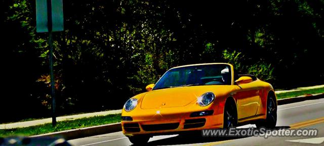 Porsche 911 spotted in Carmel, Indiana