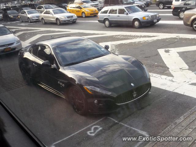 Maserati GranTurismo spotted in Fort Lee, New Jersey