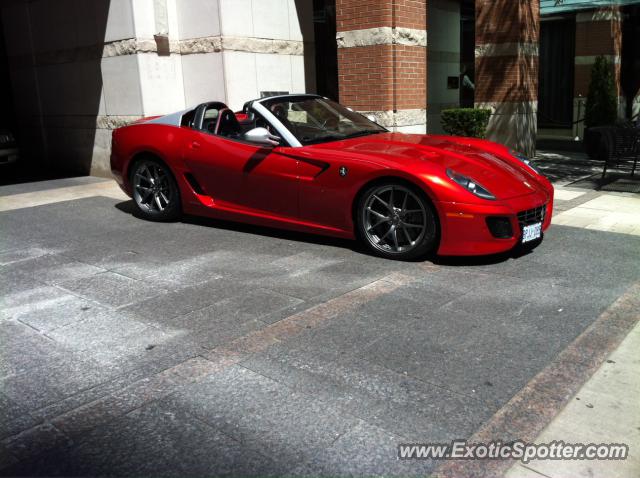 Ferrari 599GTO spotted in Toronto, Canada