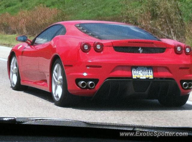 Ferrari F430 spotted in Allentown, Pennsylvania